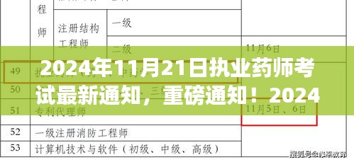 重磅通知！2024年執(zhí)業(yè)藥師考試最新動(dòng)態(tài)，開啟自信成就之旅