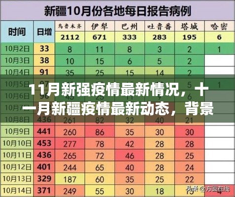 新疆11月疫情最新動態(tài)，背景、進展與影響概述