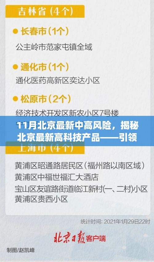 揭秘北京最新高科技產(chǎn)品，引領(lǐng)生活變革的風云先鋒——11月北京中高風險地區(qū)特輯
