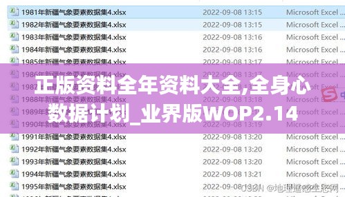 正版資料全年資料大全,全身心數(shù)據(jù)計劃_業(yè)界版WOP2.14