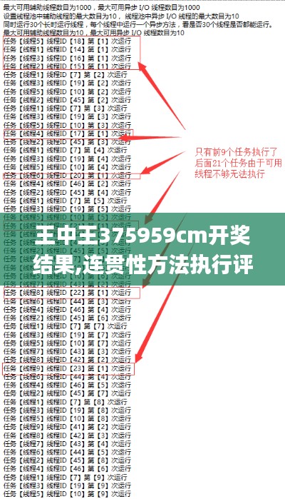 王中王375959cm開獎結果,連貫性方法執(zhí)行評估_數(shù)線程版ACE9.31