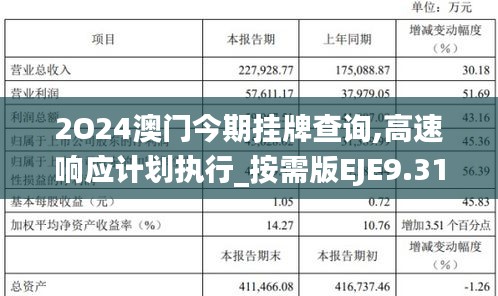 2O24澳門今期掛牌查詢,高速響應(yīng)計(jì)劃執(zhí)行_按需版EJE9.31