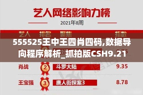 555525王中王四肖四碼,數(shù)據(jù)導向程序解析_抓拍版CSH9.21