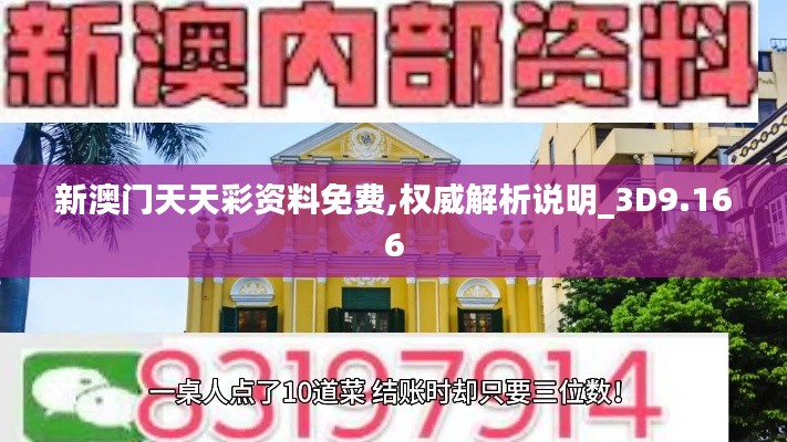 新澳門天天彩資料免費,權威解析說明_3D9.166