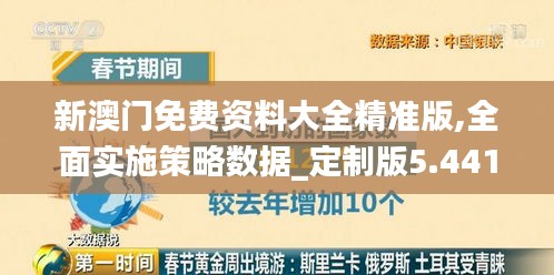 新澳門免費(fèi)資料大全精準(zhǔn)版,全面實(shí)施策略數(shù)據(jù)_定制版5.441