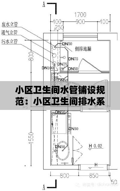 小區(qū)衛(wèi)生間水管鋪設(shè)規(guī)范：小區(qū)衛(wèi)生間排水系統(tǒng)圖 