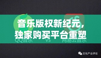 音樂版權新紀元，獨家購買平臺重塑音樂產業格局