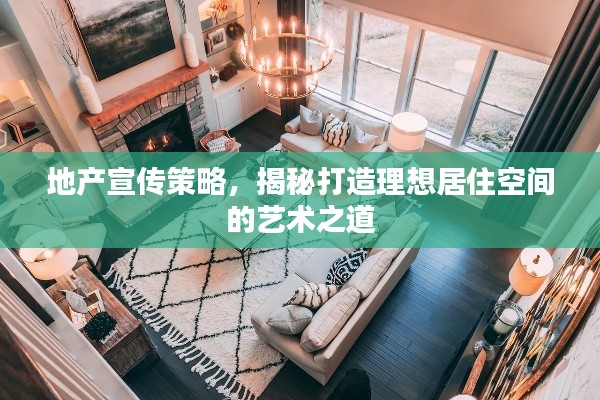 地產宣傳策略，揭秘打造理想居住空間的藝術之道