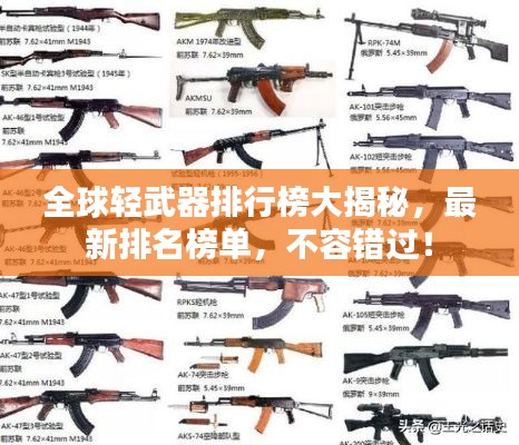 全球輕武器排行榜大揭秘，最新排名榜單，不容錯(cuò)過！