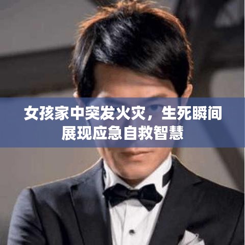 女孩家中突發(fā)火災(zāi)，生死瞬間展現(xiàn)應(yīng)急自救智慧